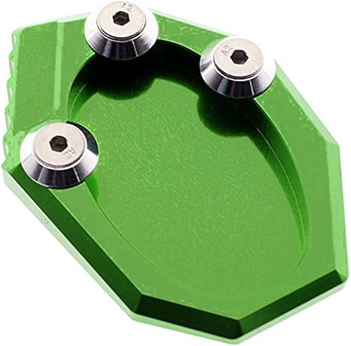 SCUUBE for Kawasaki KLX250 2009-2015 for VERSYS 650 2010-2018 Motorcycles Kickstand Foot Side Stand Enlarger Plate Extension Pad CNC Support Plate