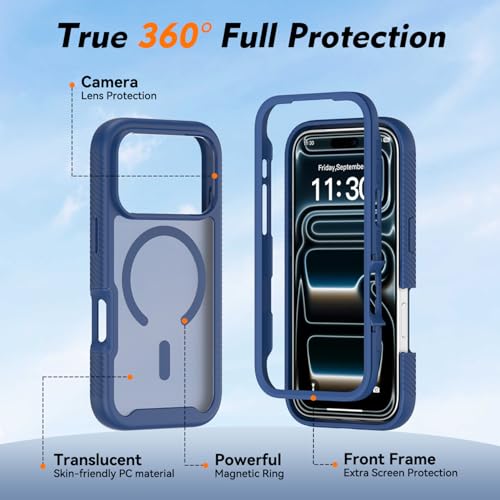 Coque antichoc iPhone 17 Pro MagSafe pour éviter les bris d'écran