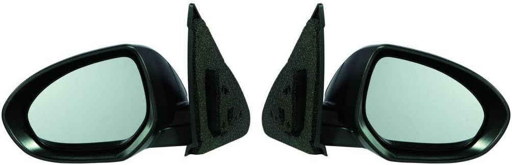For Mazda 3 2010 11 12 2013 Door Mirror Driver Side | Power | Non-Heated | Paint to Match | Replacement For BBM26918ZL | MA1320162