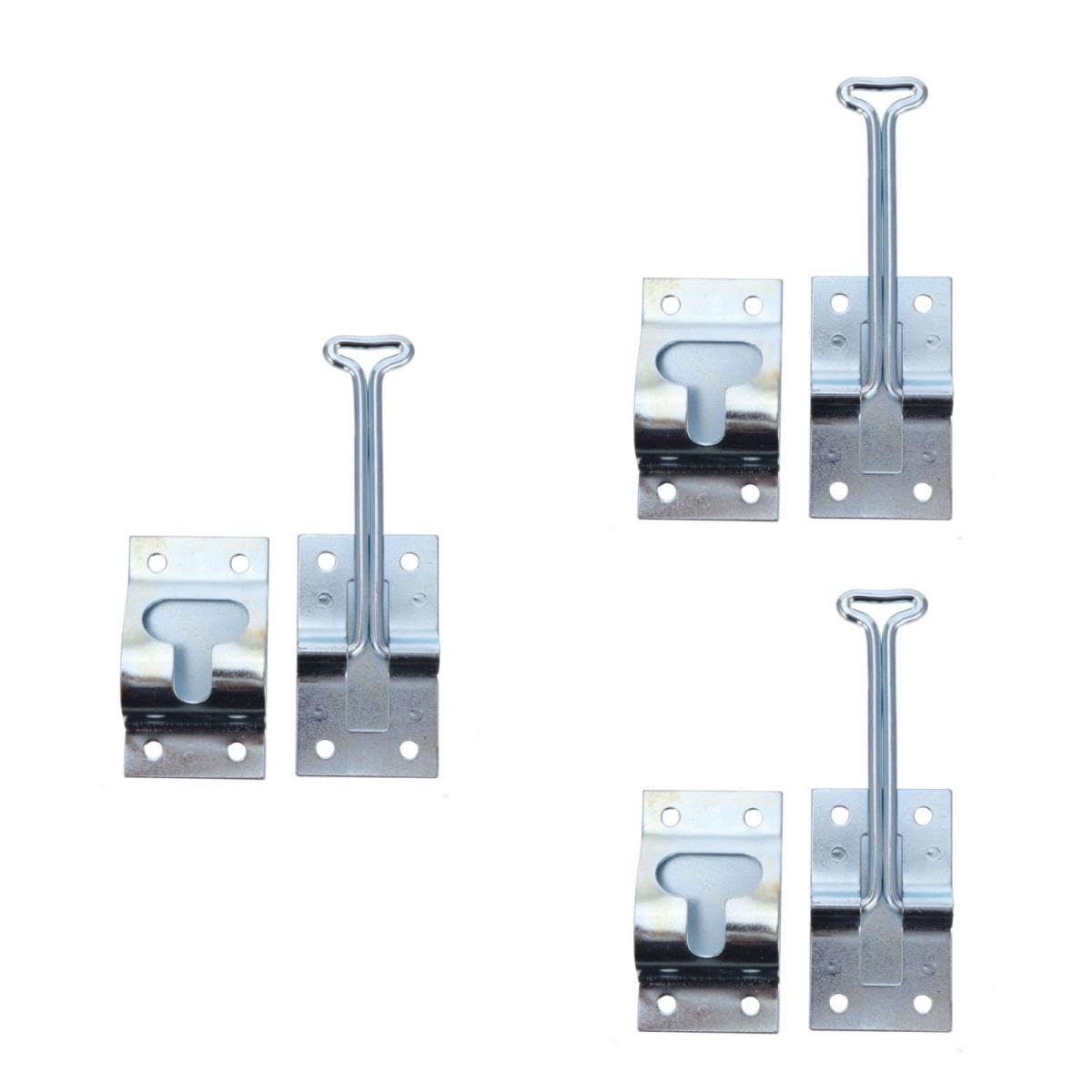DOITOOL 3pièces Style Entry Door Catch Acier Pour Camping-car Loquet De Porte Et Support De Retenue Pour Remorque Et Véhicules Utilitaires