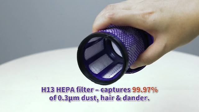 Image of Lemige V12 Slim Vacuum Filter & Dust Bin Canister for Dyson V12 SV30 SV46