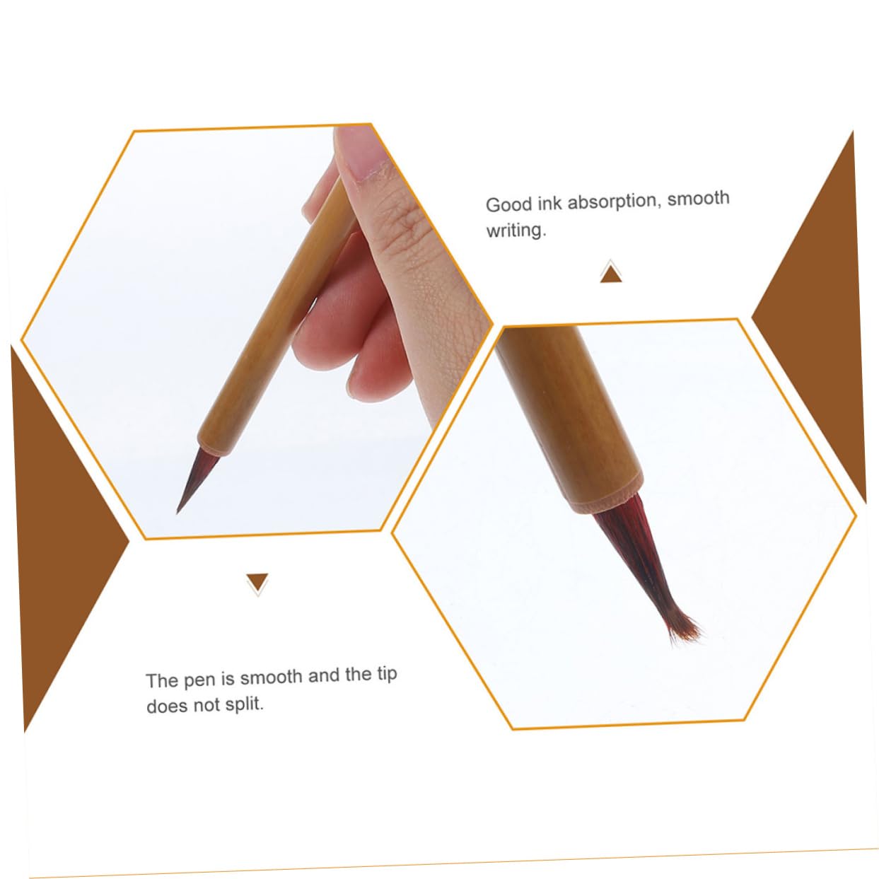jojofuny 5 Sätze Schreibpinsel Für Kleinbuchstaben Tinte Traditionelle Kalligrafie Kalligraphie-kunstbriefpapier Traditioneller Kalligraphiestift 4 Stück * 5