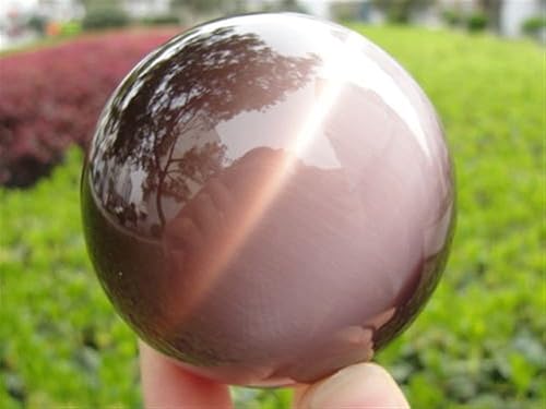 Miniatura 3 de Meditación para decoración del hogar, 1.575-3.150 in, soporte de cuarzo asiático, esfera de cristal azul, ojo de gato, regalo de esfera de cristal,