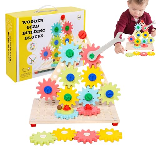 Jouets d'engrenages pour s'amuser en voyage, à la maison et à l'école