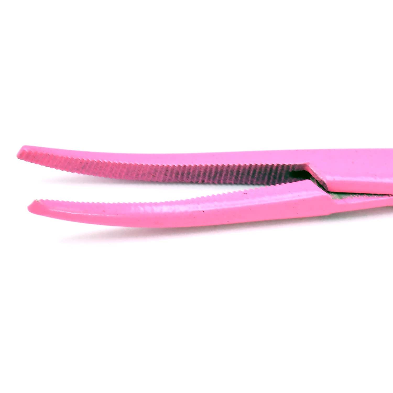 Hot Pink Hemostat Set - 6 Piece Medical Forceps -4