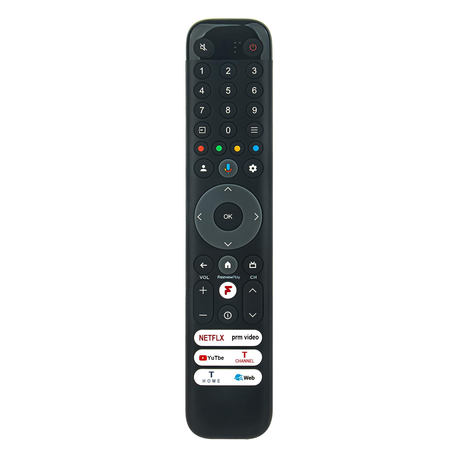 1 szt. Głos zastąpiony pilotem pasuje do TCL Android Smart TV 43C645K 85C645K 55C645K 65C645K RC833-GUB2