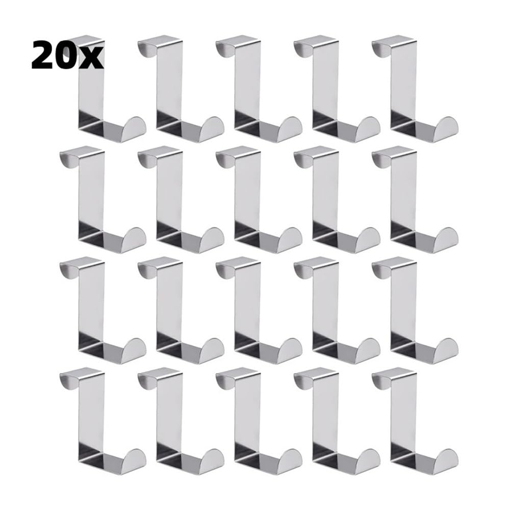 Szydełek wiszący na ścianie Haczyk do drzwi szafki łazienkowej w kształcie litery Z(10pcs)