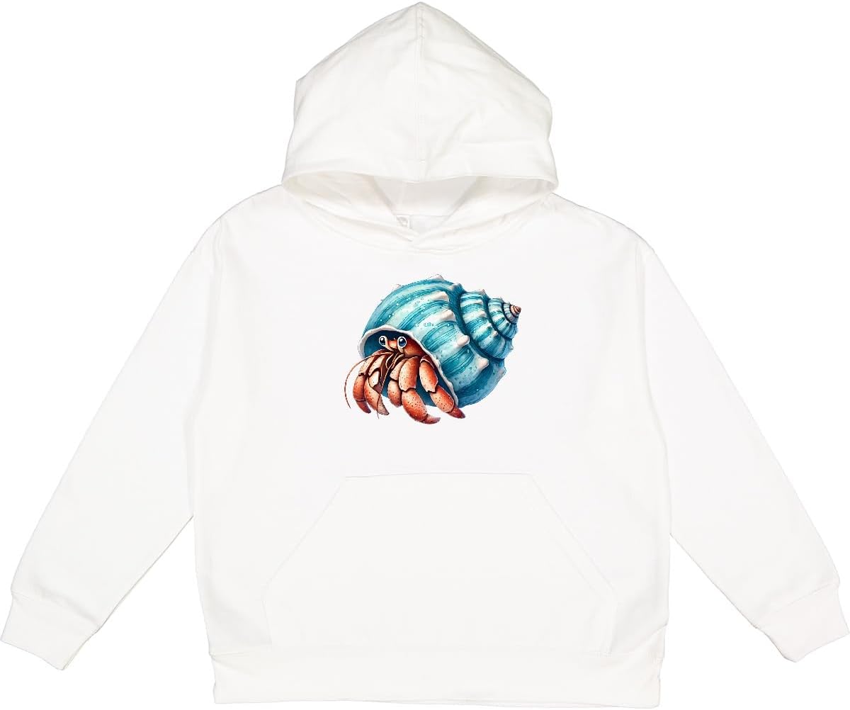 inktastic Hermit Crab Beach Fun Youth Hoodie Sweatshirt