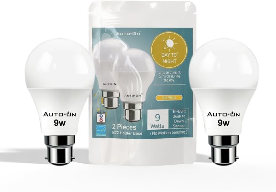 Buy Auto-ON Day/Night Sensor LED Bulb (9W) (OFF during Day, ON during ...