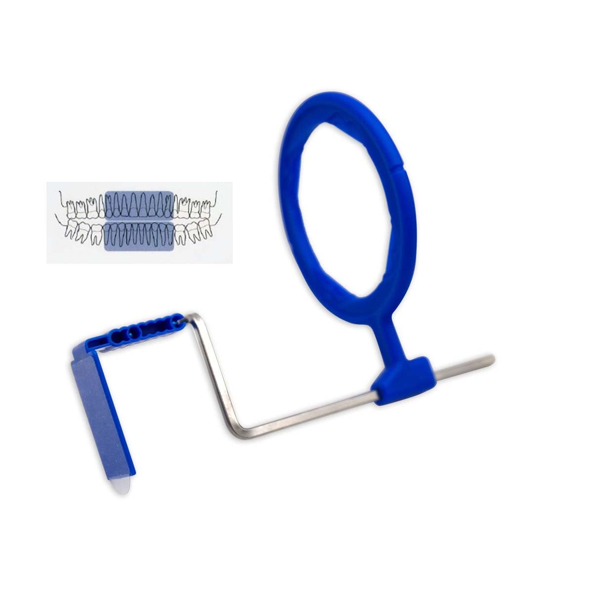 Dental Intraoral Oral X-Ray Film Positioning System Kit Accessories for Dental Students Practice Set FPS 3000 Type Positioner Holders