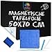 Produktbild OfficeTree Magnetische Tafelfolie Selbstklebend 50x70 cm inkl. Kreide, Tuch & Rakel - Magnetfolie Selbstklebend - Magnetische Kreidefolie - Tafelfolie Magnetisch Selbstklebend - Magnetfolie Schwarz