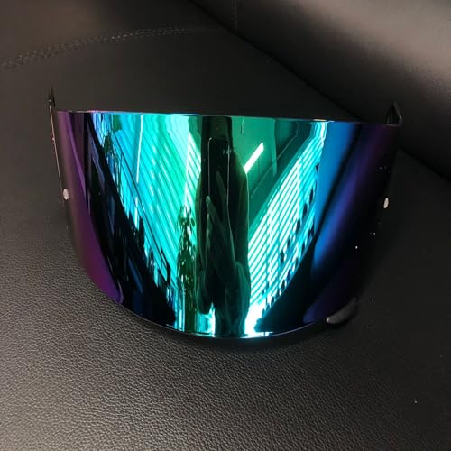 �w�����b�g�o�C�U�[, Glamster �t�F�C�X�V�[���h Visiere ���������Y SHOEI CPB-1V Viseira Capacete �I�[�g�o�C�A�N�Z�T���[ Gafas de Sol Ca-sco(Rainbow)