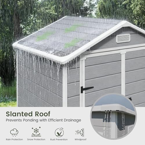 Backyard Storage Shed 8x10