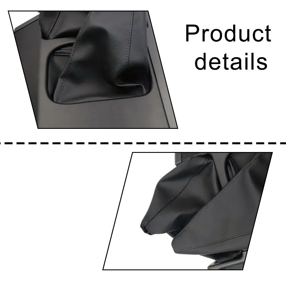 Pannello di Ricambio per Console Centrale del per Nissan Patrol Y60 97-98, pomello in plastica, Colore Nero, K1378132J10A