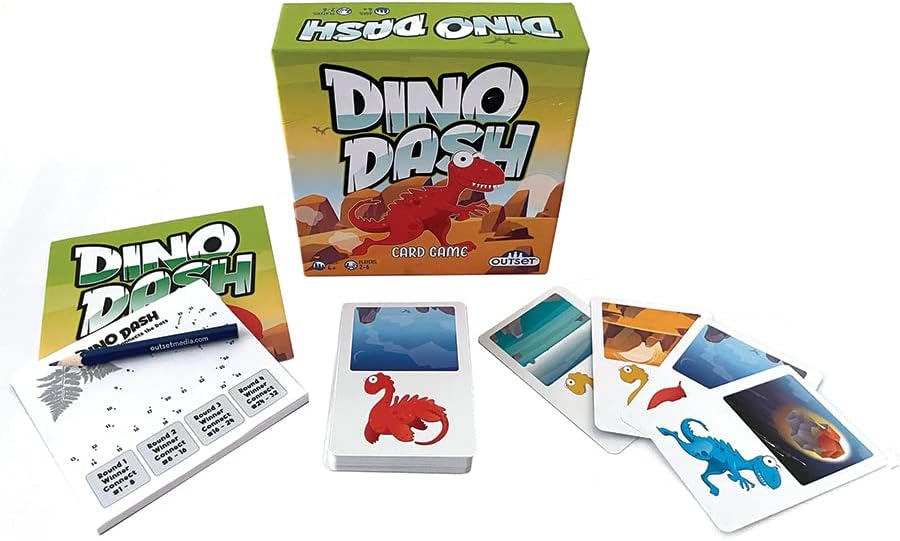 OutsetMedia Dino Dash Card Game