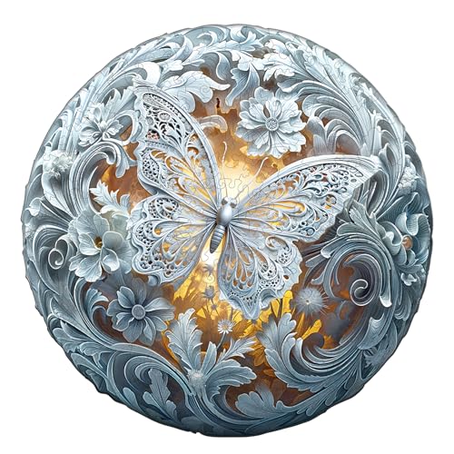 WOODBESTS Wooden Puzzles for Adults, Celestial Wings Wood Puzzle, 100-Piece