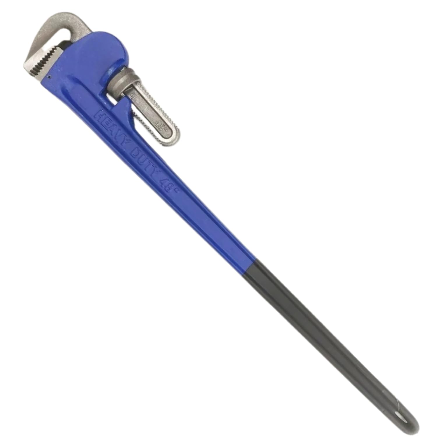 Dunnet Tools Stilsons Pipe Wrench 48 Inch Heavy Duty Plumbing Tools and Equipment Carbon Steel Adjustable Plumbers Wrench Large Tooth Jaws Plumbers Tools Pipe Wrenches
