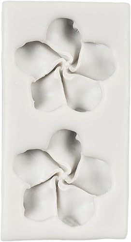 Miniatura 4 de Plumeria - Molde de silicona con diseño de flores, moldes de fondant para chocolate, dulces, cupcakes, decoración de pasteles, pasta de goma de