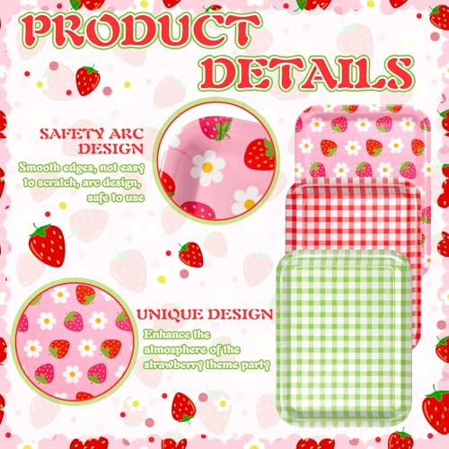 Plateaux de service réutilisables en mélamine rose Tioncy rigides et légers
