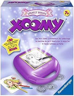 Ravensburger Xoomy Midi Sparkly Horses 18601 - Traumhafte Pferde und Comics zeichnen lernen. Kreatives Zeichnen und Malen für Kinder ab 7 Jahren