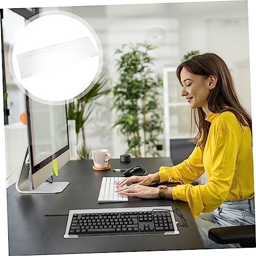 Mobestech Suporte De Teclado Bandeja Transparente Suporte De Exibição Transparente Teclado Acrílico