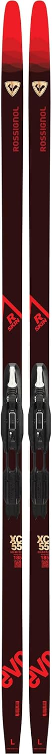 Rossignol - Evo XC 55 R-Skin Cross Country Ski Pack + Control Step in Bindings Red Men - Men - Red