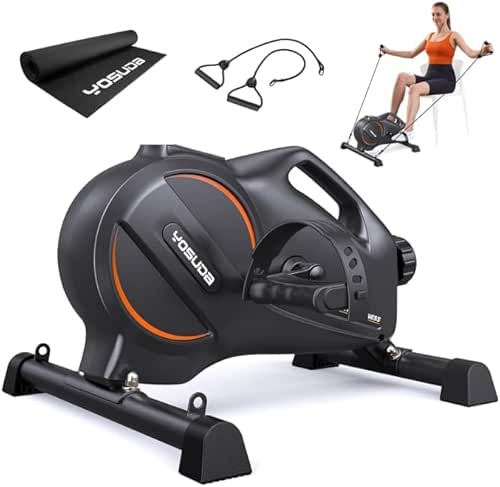YOSUDA Under Desk Bike Pedal Exerciser - Magnetic Mini Exercise