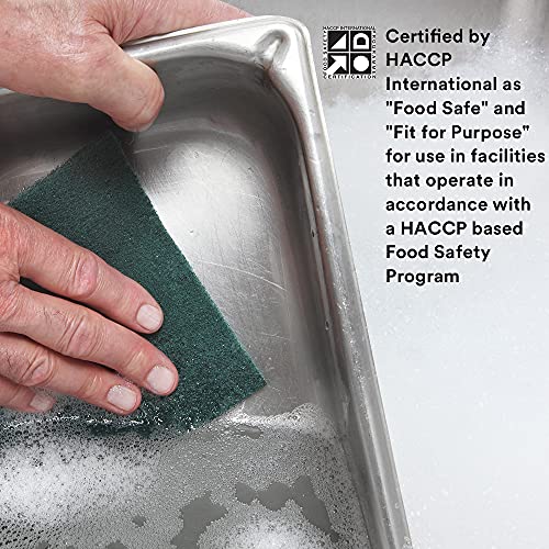 Scotch-Brite Scouring Pad 96, 60 Pads, 6” X 9”, General Purpose Cleaning, Food Safe, Non-Rusting, 20 Pads/Box, 3 Boxes/Case #TOP5