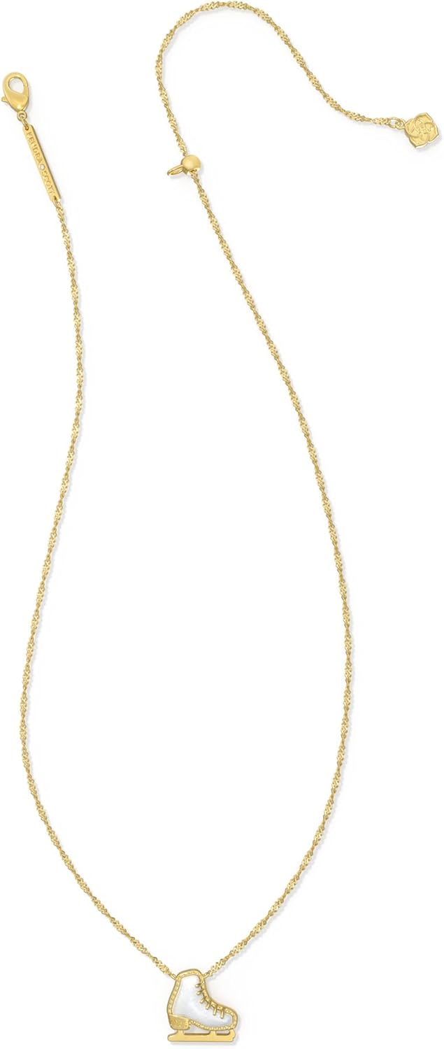 Kendra Scott Ice Skate Short Pendant Necklace, Fashion Jewelry for Women