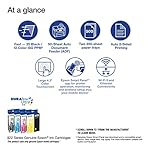 Epson Workforce Pro WF-4830 Wireless All-in-One Printer, Auto 2-Sided Print Copy, Scan/Fax, 50-Page ADF, 500-sheet Paper Capacity, and 4.3" Color Touchscreen, Works with Alexa - Black - Image 3