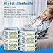 Zippland Cat Litter Refills Cartridge Compatible with Your Genie Litter Standard, Plus and XL Cat Litter Pail, 10 Pack