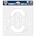 NCAA Ohio State Buckeyes 8x8 White Logo Decal
