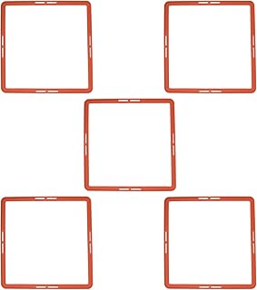 Anéis de treinamento de agilidade, melhora a velocidade de aceleração Anéis de agilidade melhoram as habilidades básicas Material PP para esportes com bola