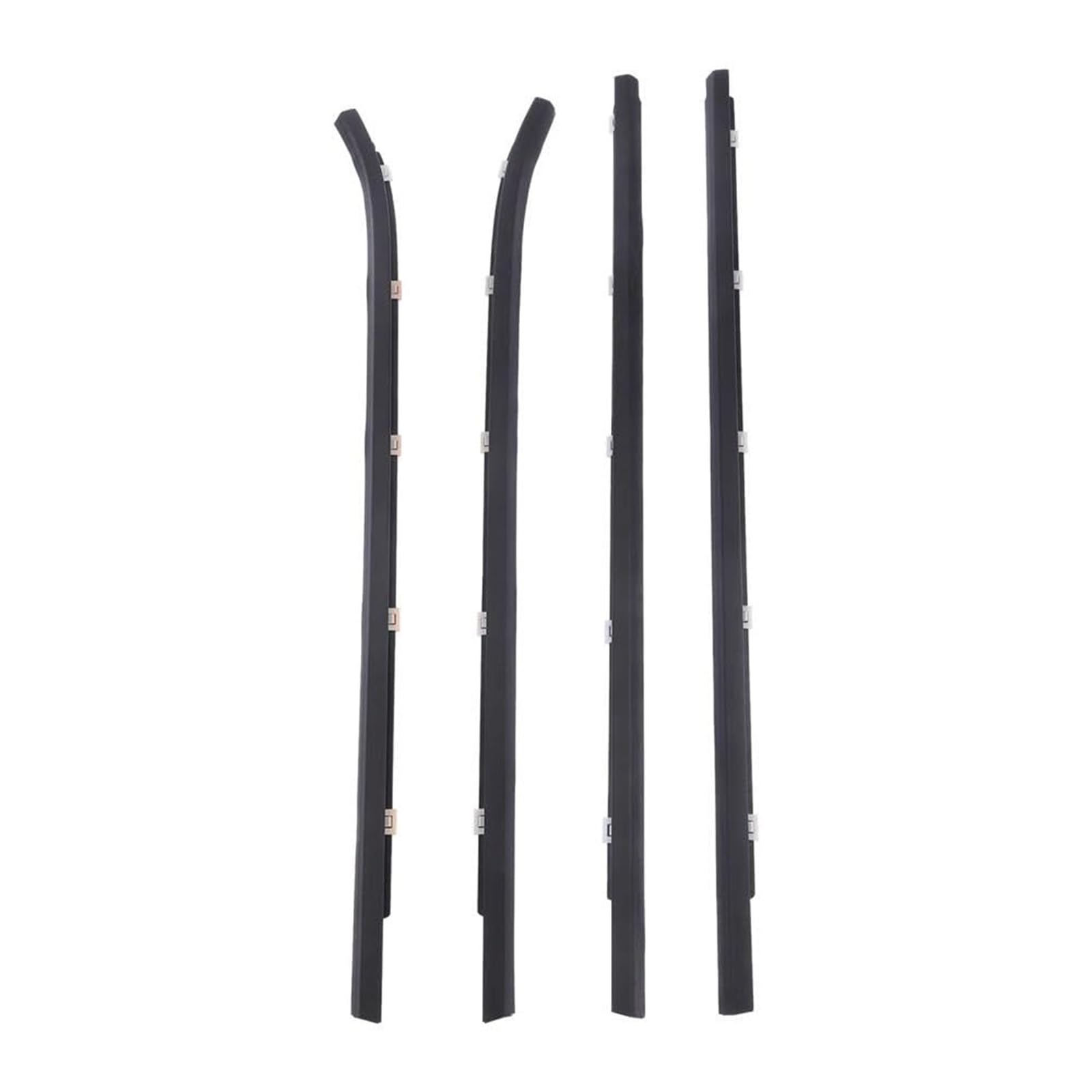 Beltline Molding for for i30 FD Hatch 2007-2012 Window Weatherstrip Moulding Trim 4Pcs