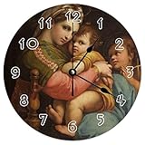 Facile da leggere e facile da appendere: stampato con numeri arabi chiari lo rende facile da leggere.