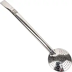 Bomba De Chimarrão E Tereré De Inox Filtro Redondo 19cm Old Barn