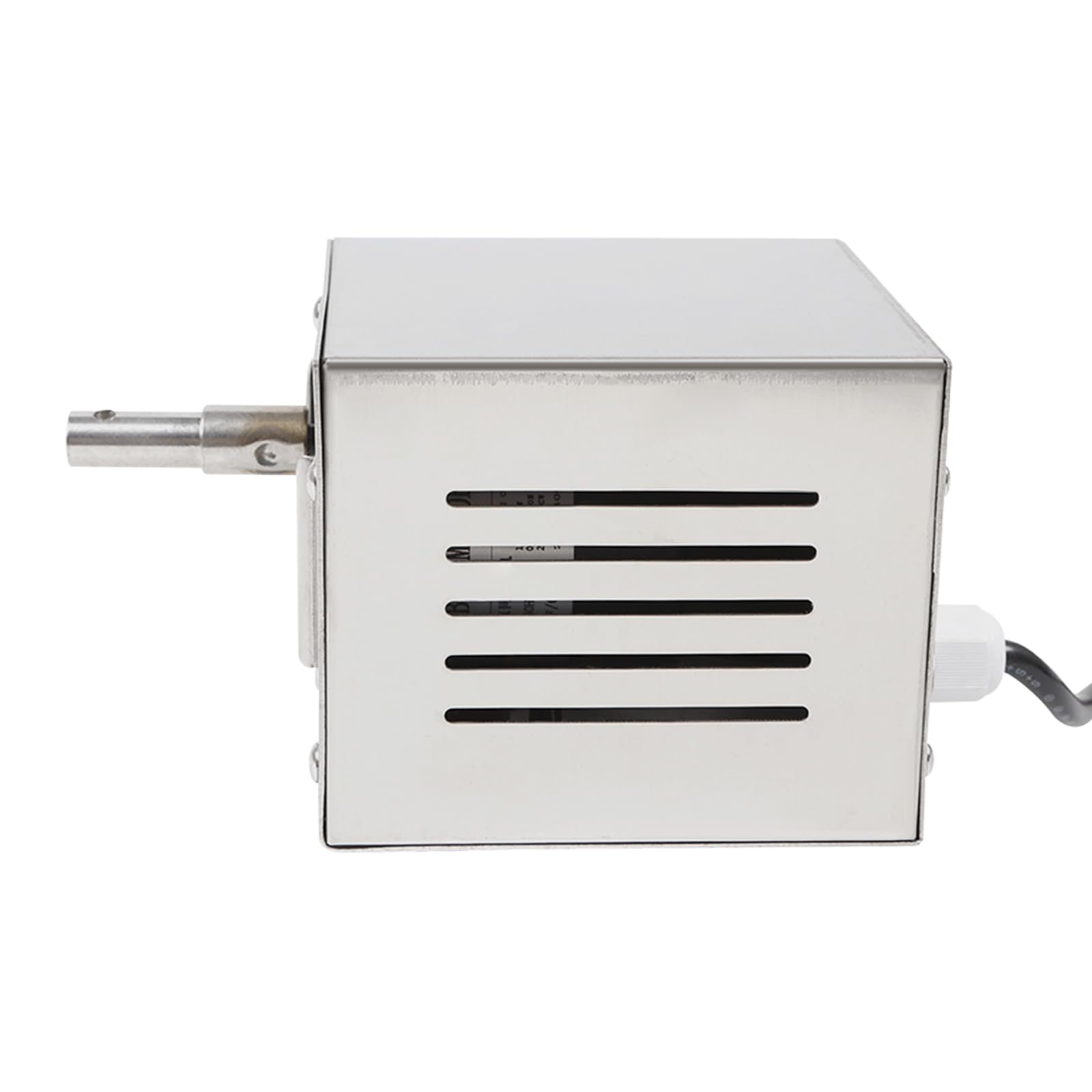 Motor de barbacoa de 220 V, 25 W, 2,5 r/min, acero inoxidable, con 60 kg de carga máxima, motor para picnic, barbacoa, fiesta