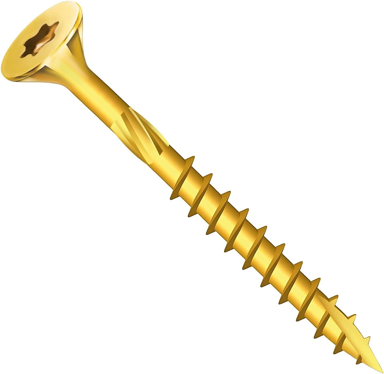 Wood Screw 5.0x90mm MultiPurpose SelfCountersinking Screws Woodscrews