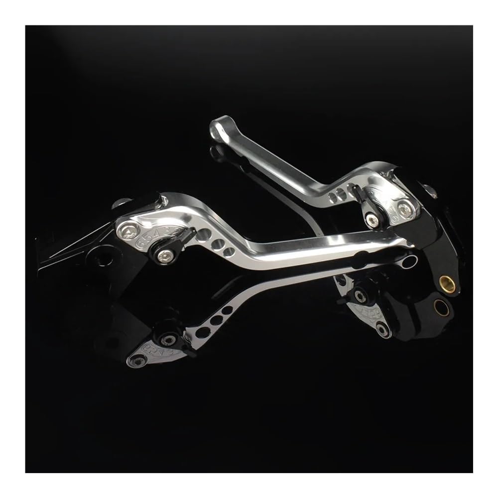 XVAsdgAER for Suzuki GSXR600 GSXR750 K6 K7 K8 2006-2010 / GSXR1000 2005-2006 CNC Motorcycle Brake Clutch Levers(177mm Silver)