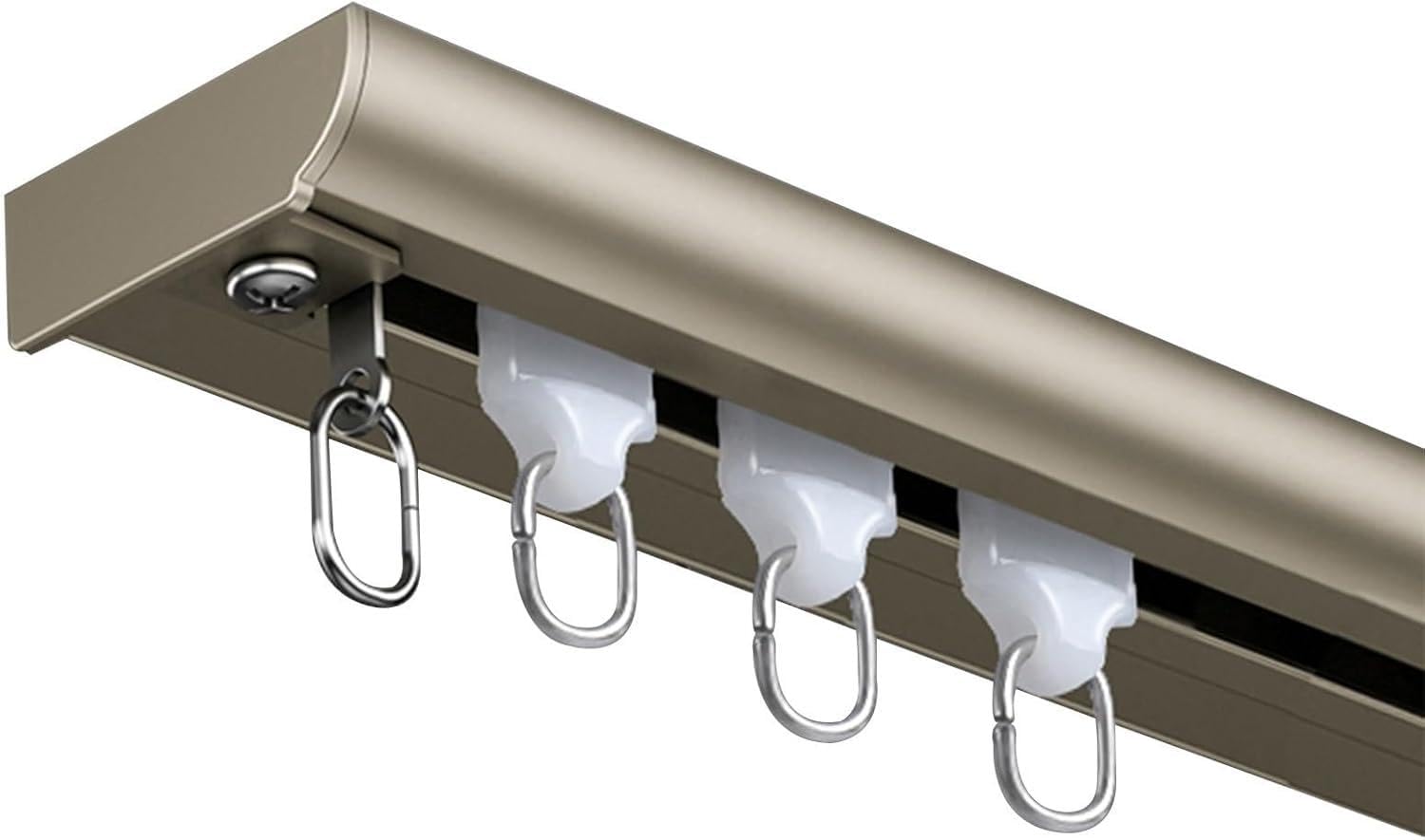Rail plafond 400 cm ultra fin installation facile pour porte