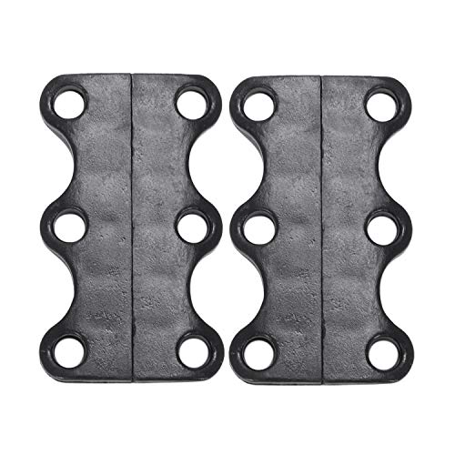 YIZAN Fermeture de Chaussure MagnéTique Lacet Fermeture 1 Paire (Noir)