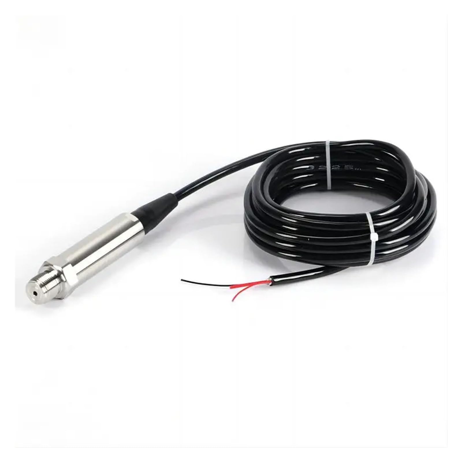 Sensor de nivel de presión de tanque de combustible con rosca M20 de 1 m, transductor for tanque de camión, transmisor de nivel de agua hidrostático piezoeléctrico de 0 a 10 V(0-40Kpa (4m water))