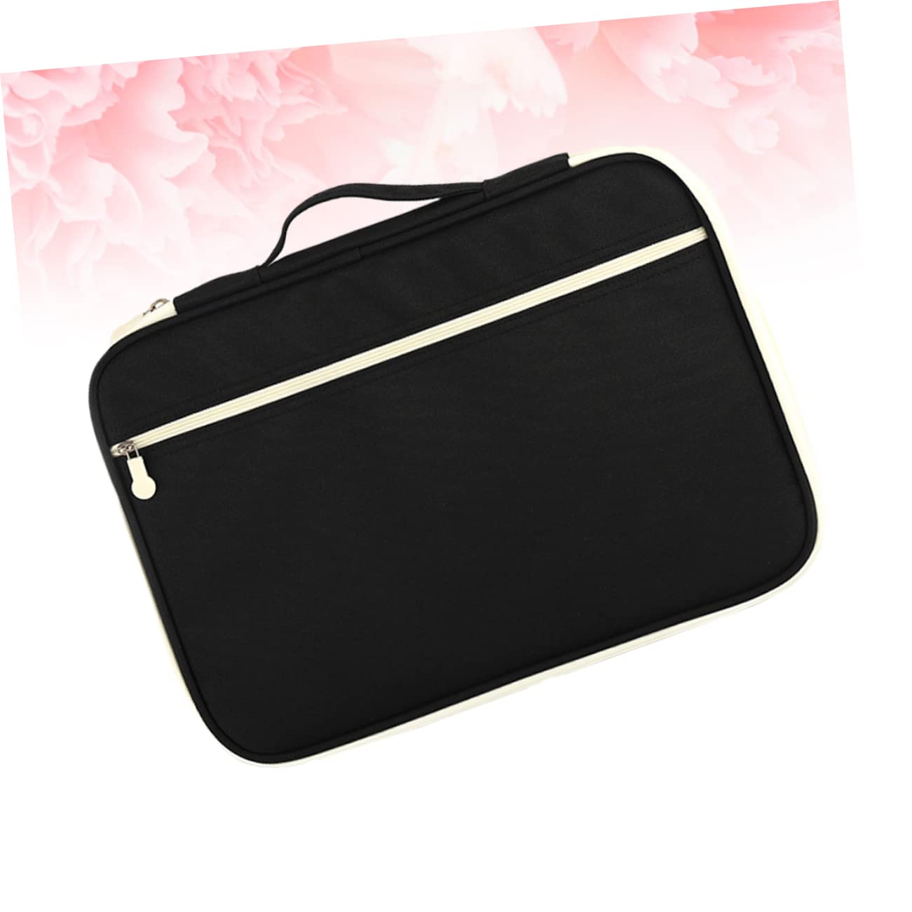 Uonlytech Borsa Porta Documenti A4 Multifunzione Oxford per Uomo e Donna, Organizer Portfolio Portatile per Viaggio di Lavoro e Ufficio