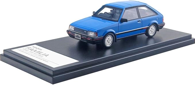 Amazon Hi Story 1 43 マツダ ファミリアターボ 1500 Xg 19 レマンブルー 完成品 ミニカー ダイキャストカー ホビー