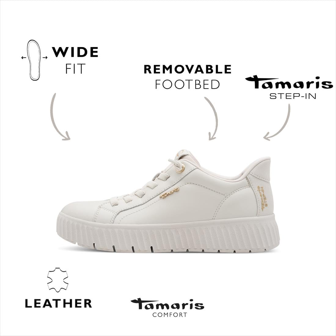Tamaris Kobiety Tamaris Comfort Damen Sneaker LowAdidasy