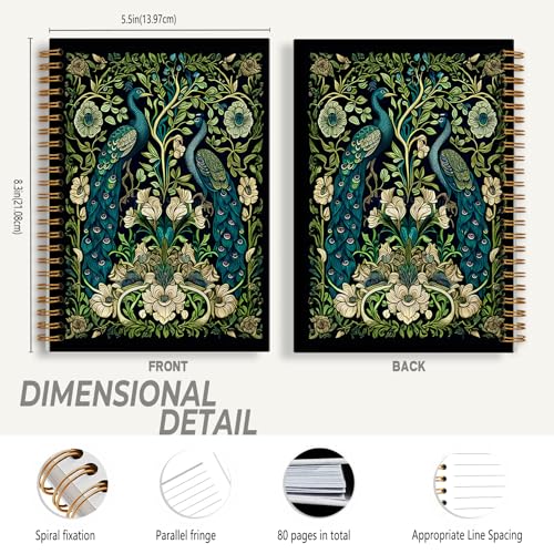 Journal Dark Academia Cottagecore pour vos notes de lecture et poésie