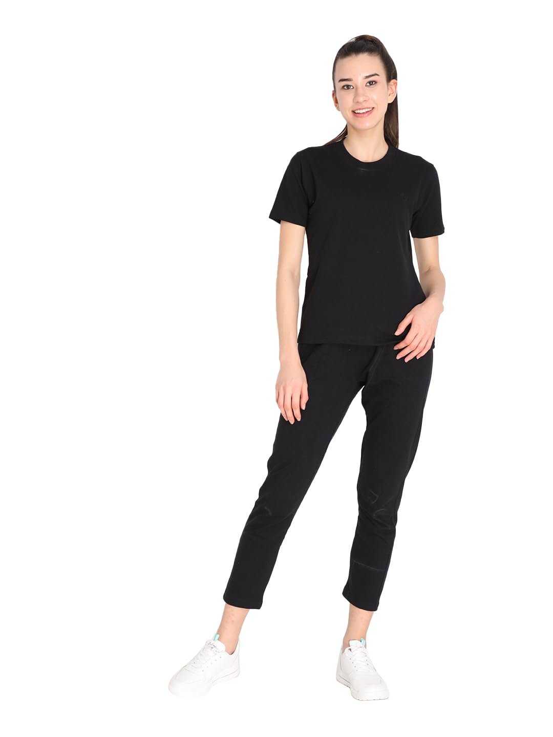 CHKOKKO Casual Co ord Set For Women Stylish Summer Wear Cord Half Sleeves Round Neck Track Suit Latest Coords Travelling Outfit Western Ladies Co ords