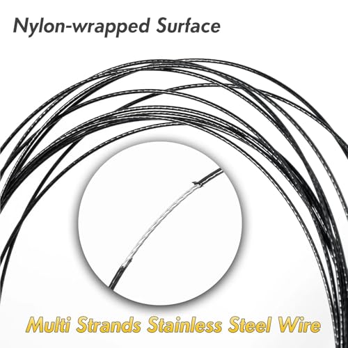 Wire Leaders para pesca en agua salada 20 piezas 50cm miniatura 4