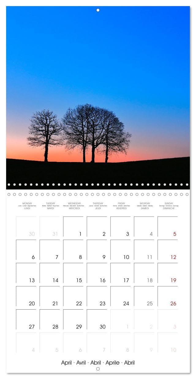 Les paysages d'Allemagne (Calendrier mural carré 2026 30x30 cm) Calendrier double avec une page pour vos prises de notes: Les paysages d'Allemagne, aussi uniques que différents
