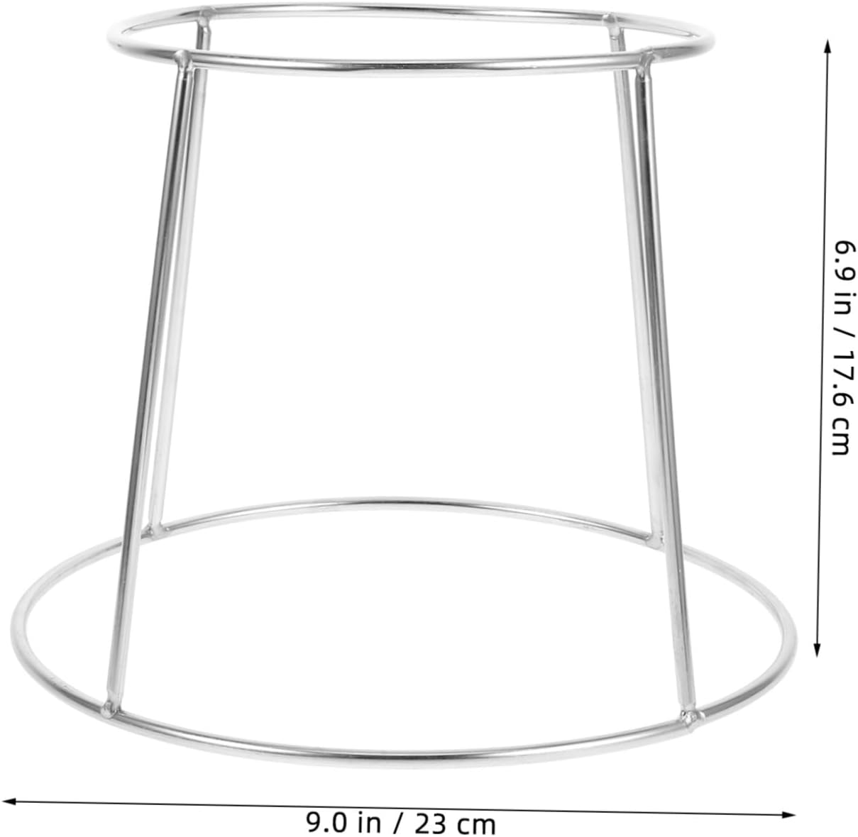 3pcs Food Dish Rack Seafood Serving Tray Rack Stainless Steel Household Pizza Plate Stand Buffet Serving Tray